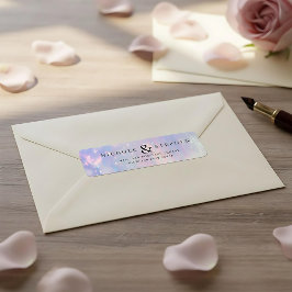 Etiqueta Endereço de devolução do Arco-Íris