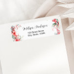 Etiqueta Endereço de devolução do Chá de panela Floral Eleg<br><div class="desc">A etiqueta Elegante Winter Floral Chá de panela Return Address apresenta um design de inverno imundo, perfeito para celebrar um pequeno durante a estação de gelo. No seu coração, o item é enfeitado com flores congeladas e amoras vibrantes do inverno, criando um ambiente festivo, mas elegante. Os tons vermelhos suaves...</div>
