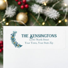 Endereço de devolução do Wreath Elegante