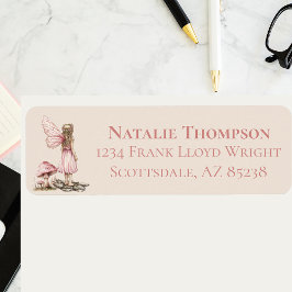 Etiqueta Endereço de devolução personalizada da primeira Fe