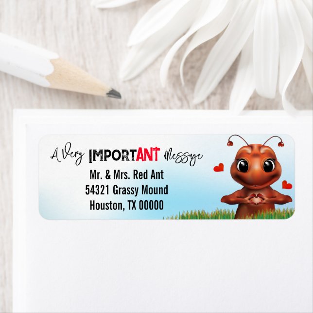 Etiqueta Endereço de Idioma do Sinal Ant (Insitu)