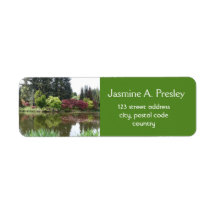 Endereço de jardim de primavera de tirar o fôlego