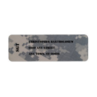 Endereço de retorno ACU Camo