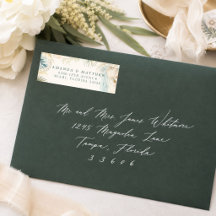 Endereço de Retorno de Casamento na Praia Costeira