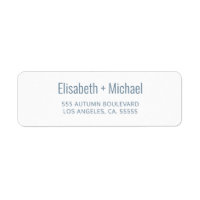 Endereço de retorno de casamento simples de script