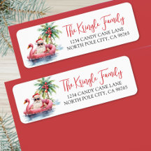 Endereço de Retorno de Natal Tropical