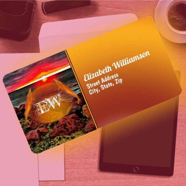 Etiqueta Endereço do Bandera Rocky Sunset 914 (Criador carregado)