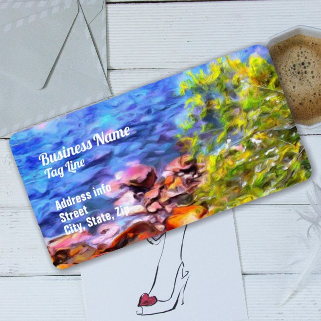 Etiqueta Endereço do Caminho Cênico da Yelapa 0819 (Criador carregado)