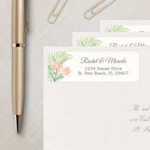 Endereço Floral Tropical de Praia