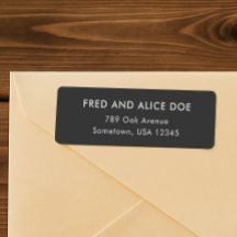 Endereço Mínimo sofisticado de Devolução de Casame