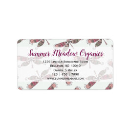 Etiqueta Endereço para devolução comercial da Dragonfly | R