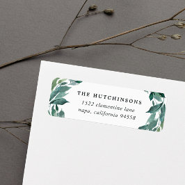 Etiqueta Endereço para devolução de embancagem no inverno