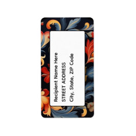 Etiqueta Endereço Roseink Rosemaling 1 de 6