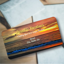 Etiqueta Endereço Sunset 1577