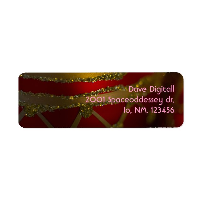 ETIQUETA ENFEITES DE NATAL 5 (Frente)