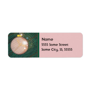 Etiqueta Enfeites de natal Dragonfly