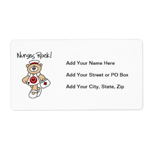 Etiqueta Enfermeiras do Urso Rochedo T-shirts e presentes