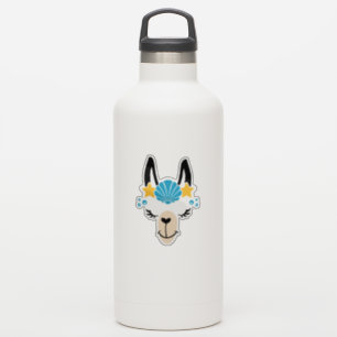 Etiqueta engraçada da praia do verão do lama