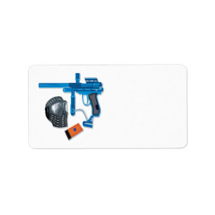 Etiqueta Engrenagem do Paintball
