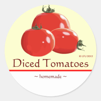 Etiqueta enlatada customizável dos tomates