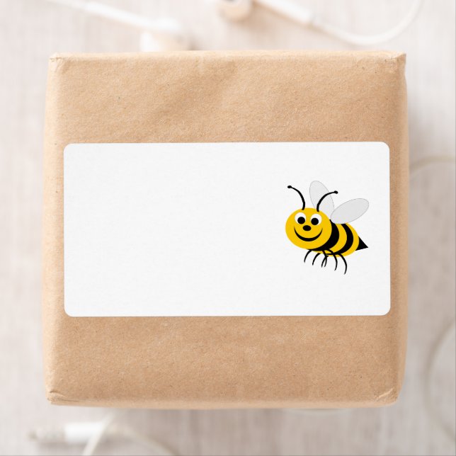 Etiqueta Envio de Design de abelhas (Insitu)