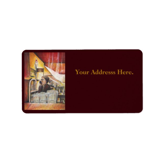 Etiqueta Equivalente Luminoso de Emoções Apaixonadas (Frente)