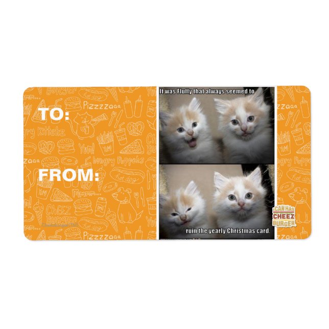 Etiqueta Era Fluffy (Frente)
