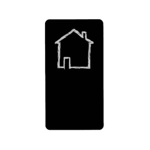 Etiqueta Esboço da casa. Cinzas e preto