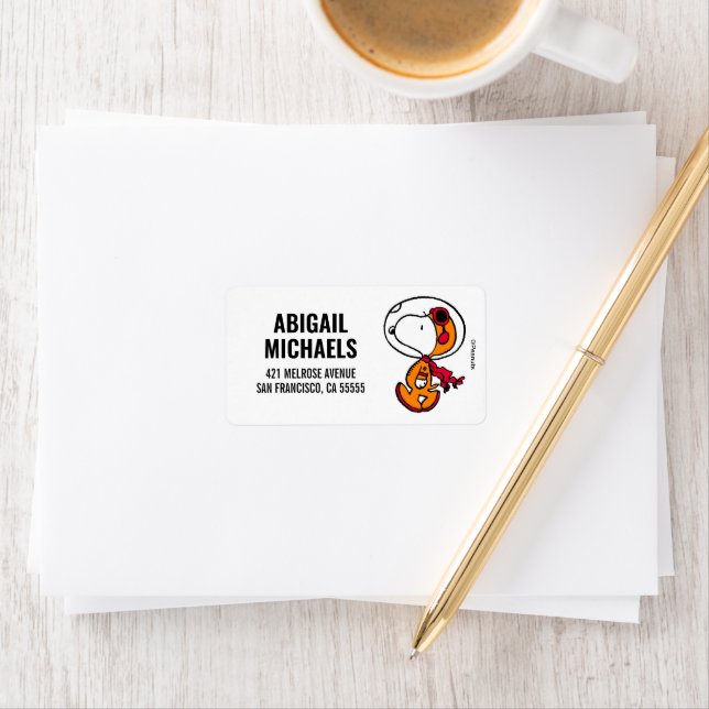 Etiqueta ESPAÇO | Astronauta do Snoopy (Insitu)