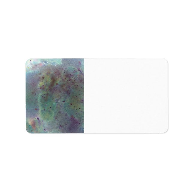 Etiqueta Espaço Exterior. (Frente)