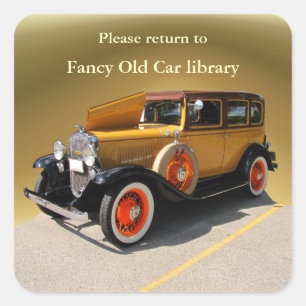 Etiqueta especial do ~ do bookplate de Chevy