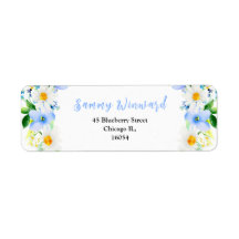 Esquecer-me-Nots Floral e Chá de panela de Folhage