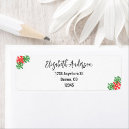 Etiqueta Este Casamento De Natal Da Época