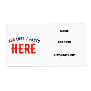 ETIQUETA ESTILO MODERNO PERSONALIZÁVEL BRANCO VERIFICADO MA