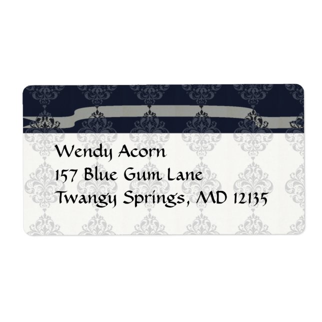 Etiqueta Estilo Royale (Frente)