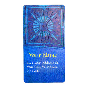 Etiqueta ESTRELA DA MANHÃ, vermelha, castanha