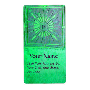 Etiqueta ESTRELA DE MANHÃ, verde