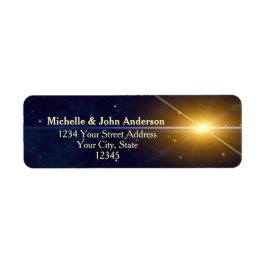 Etiqueta Estrela de Natal