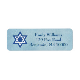 Etiqueta Estrela Judaica de David