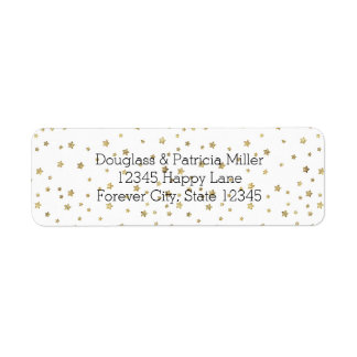 Etiqueta Estrelas Douradas