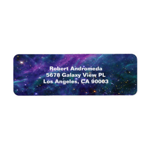 Etiqueta Estrelas em Tarantula Nebula Blue Hue, ZGOS, Ender