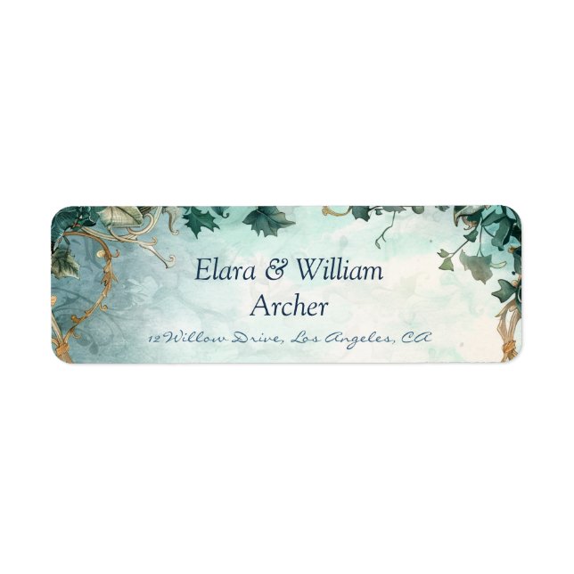 Etiqueta Eternal Grace Elven Wedding (Frente)