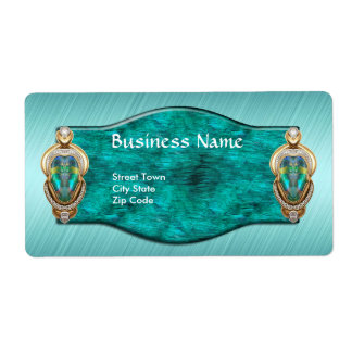 Etiqueta Etiquetas de Negócio Elegantes Etiquetas