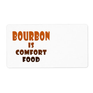 Etiqueta ETIQUETAS, RÓTULOS - BOURBON é Comida Confortável
