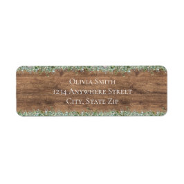 Etiqueta Eucalyptus Dusty Rose Address Labels | Greenery