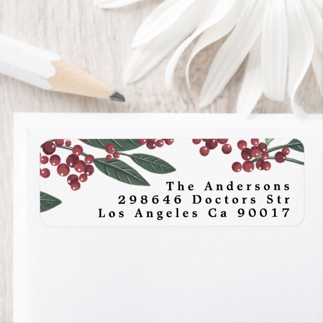 Etiqueta Evergreen Elegance Natal Encantado (Insitu)