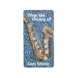 Etiqueta Ex-libris Kinda Blue