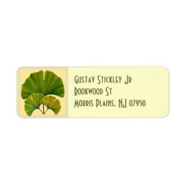 Etiqueta Excelente Ginkgo Art for Your Artes & Artesanatos 