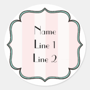 Etiqueta extravagante da etiqueta