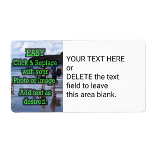 Etiqueta Fácil clique e substitua a imagem para Criar a sua